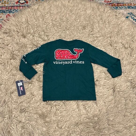 NWT Vineyard Vines Christmas Shirt 4T - Picture 4 of 5